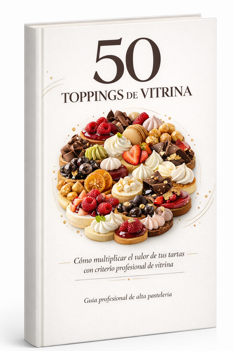 50 Toppings de Vitrina para que tus Tartas Parezcan de Pastelería Premium